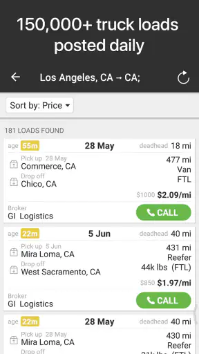 Doft Load Board & Truck Loads screenshot
