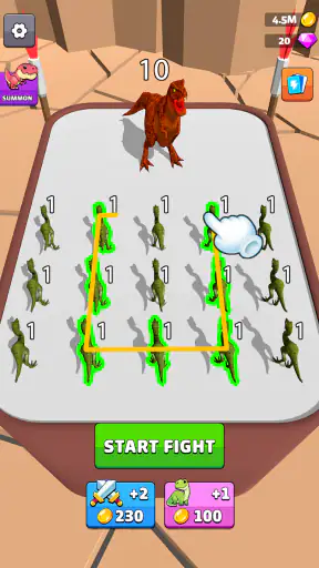 Dragons Merge: เกมต่อสู้ screenshot