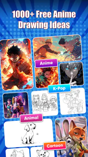 Draw Anime - AR Tracing App screenshot