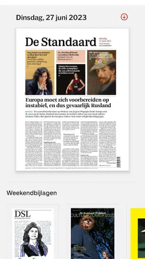 DS Krant screenshot