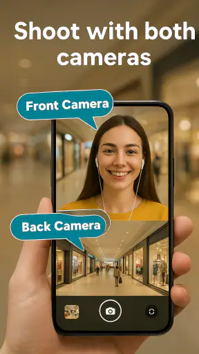 Dual Camera For Vlogger screenshot