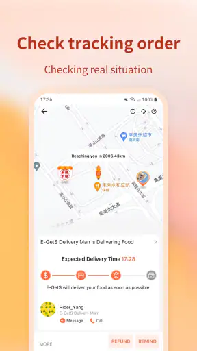 E-GetS : Food & Drink Delivery screenshot
