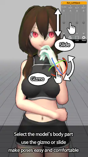 Easy Pose - 3D pose making app screenshot