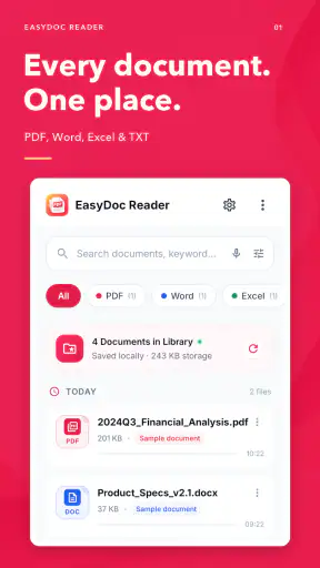 EasyDoc Reader screenshot