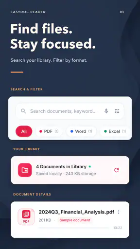 EasyDoc Reader screenshot