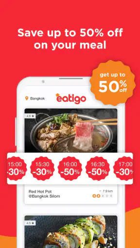 Eatigo จองร้านอาหารสุดคุ้ม screenshot