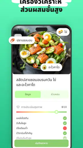 Eatr・AI วางแผนมื้ออาหาร·ไดเอท screenshot