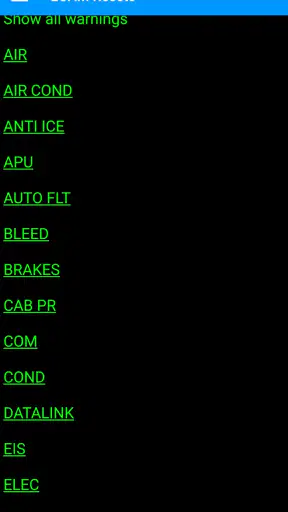 ECAM Resets + screenshot