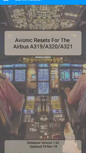 ECAM Resets + screenshot