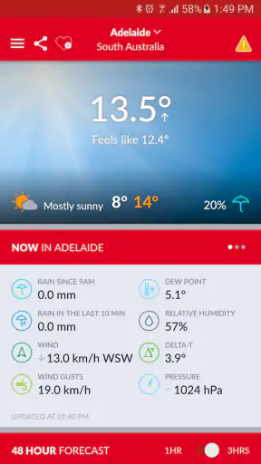Elders Weather screenshot