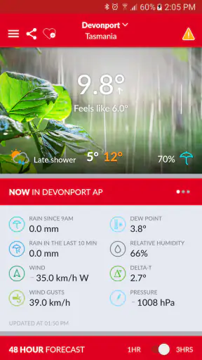 Elders Weather screenshot