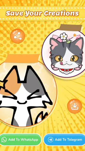 Emoji Cat Maker: Cat Stickers screenshot