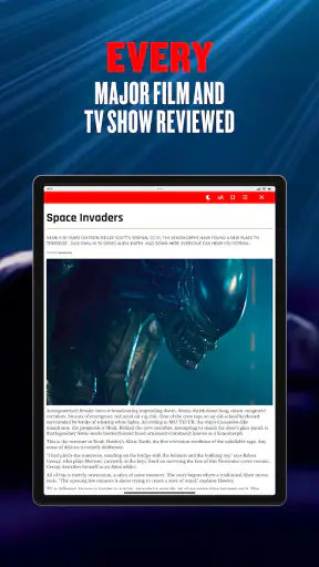 Empire Magazine: Cinema news screenshot