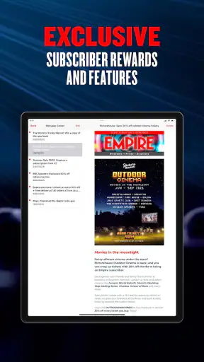 Empire Magazine: Cinema news screenshot