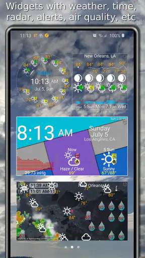 eWeather HDF - weather app screenshot