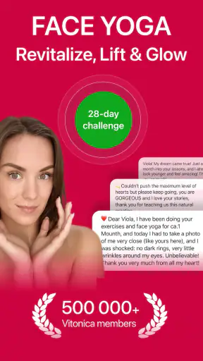 Face Yoga Exercises - Vitonica screenshot