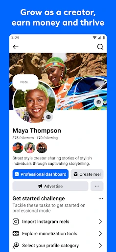 Facebook screenshot