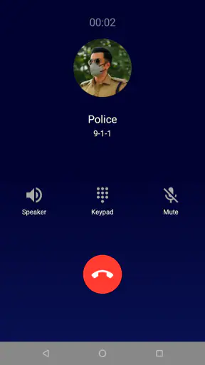 Fake call screen - Prank call screenshot
