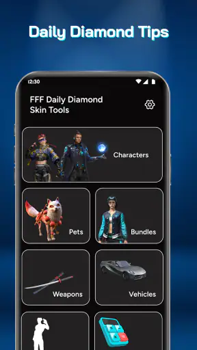 FFF Daily Diamond - Skin Tools screenshot