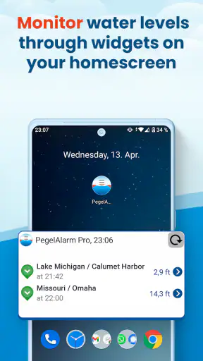 FloodAlert Waterlevel Alerts screenshot