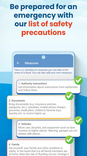 FloodAlert Waterlevel Alerts screenshot