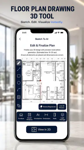 Floor Plan Creator: Home DecAi screenshot