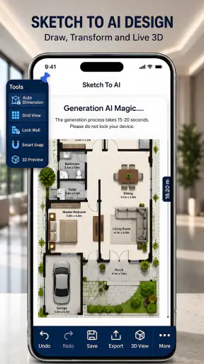 Floor Plan Creator: Home DecAi screenshot