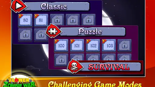 Flower Zombie War screenshot