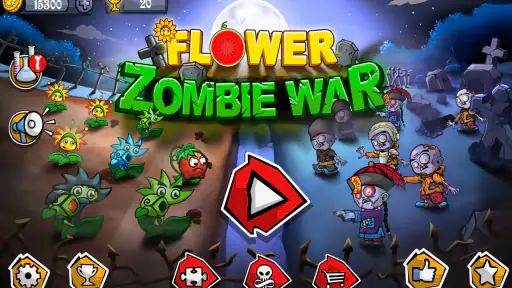 Flower Zombie War screenshot