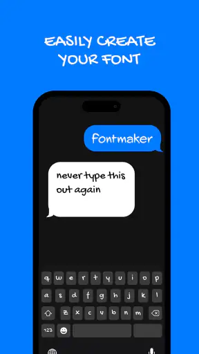 Fontmaker - Font Keyboard App screenshot