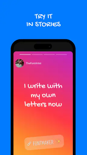 Fontmaker - Font Keyboard App screenshot