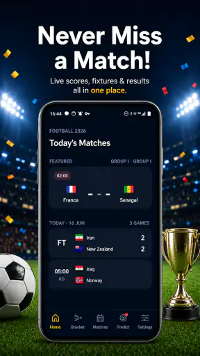 Football 2026: Live Scores screenshot