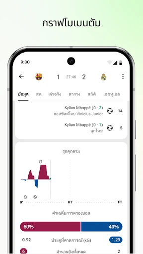FotMob - คะแนนฟุตบอล screenshot