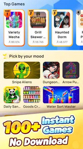 FunZap: Instant Fun, No Wait screenshot