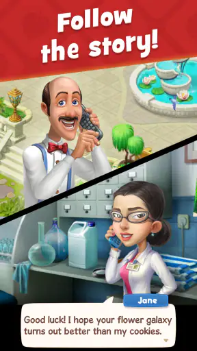 Gardenscapes screenshot