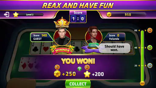 Gin Rummy - เกมไพ่คลาสสิค screenshot