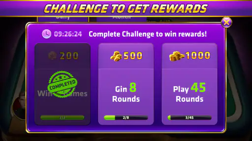 Gin Rummy - เกมไพ่คลาสสิค screenshot