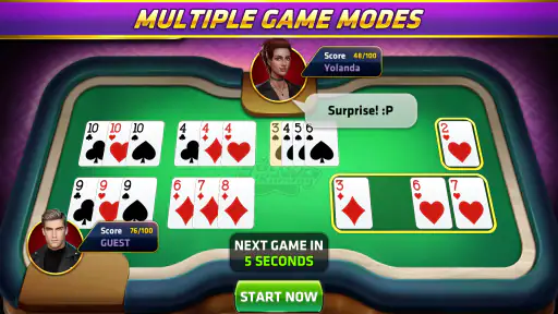 Gin Rummy - เกมไพ่คลาสสิค screenshot
