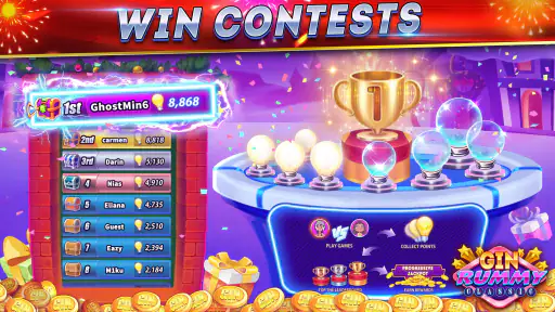 Gin Rummy - ออนไลน์ & ออฟไลน์ screenshot