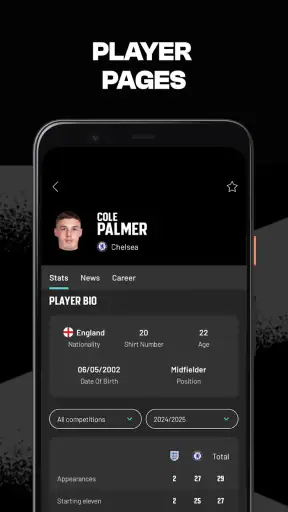 Goal Live Scores screenshot