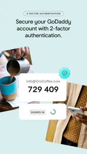 GoDaddy: เว็บไซต์ & การตลาด screenshot