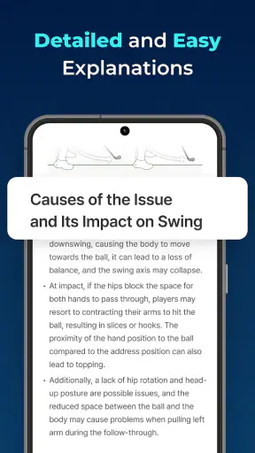 GolfFix AI Golf Swing Analyzer screenshot