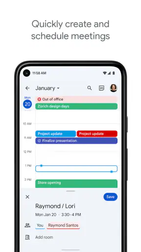 Google ปฏิทิน screenshot