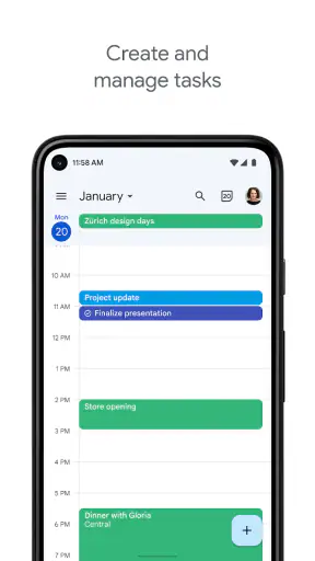 Google ปฏิทิน screenshot