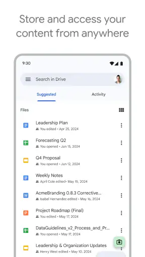 Google ไดรฟ์ screenshot