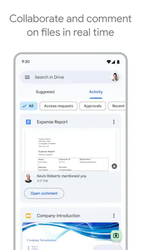 Google ไดรฟ์ screenshot