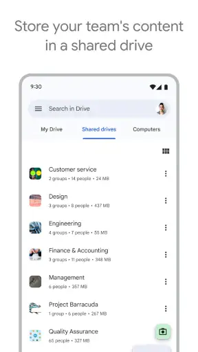 Google ไดรฟ์ screenshot