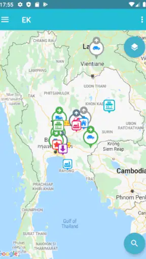 GPSiam screenshot