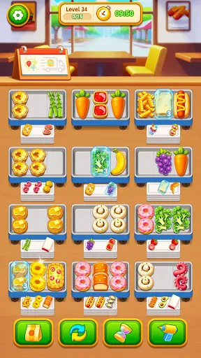 Grill Sort: Food  Games, Match screenshot