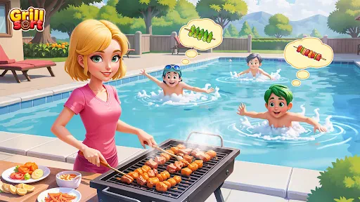 Grill Sort: Food  Games, Match screenshot